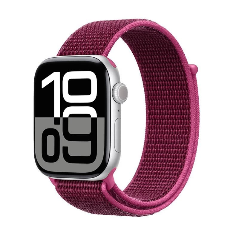 Crong Nylon - Sport Band for Apple Watch 38/40/41/42 mm (Magenta Fusion) 8