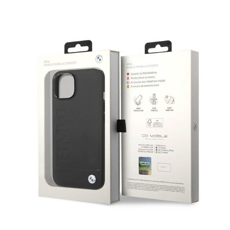BMW Signature Logo Imprint MagSafe - Case for iPhone 14 Plus (Black) 8