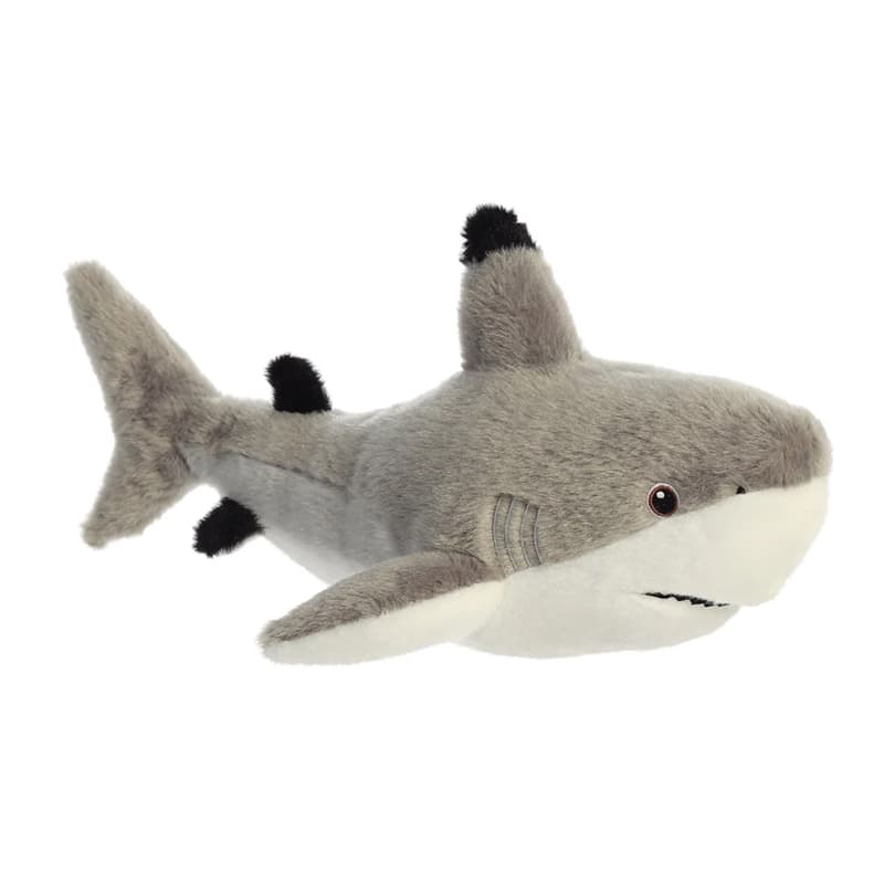 Eco Nation – Plush Toy / Cuddly Blacktip Shark 38 cm Eco-Friendly 4