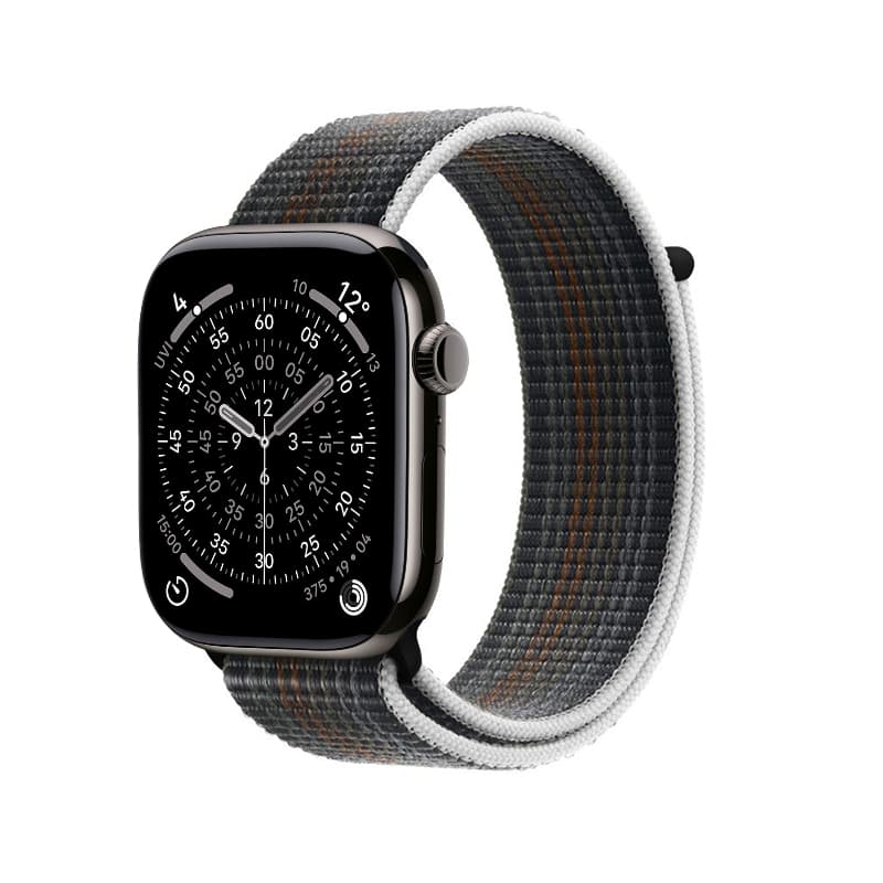 Crong Nylon - Sport Band for Apple Watch 44/45/46/49 mm (Midnight Run) 7