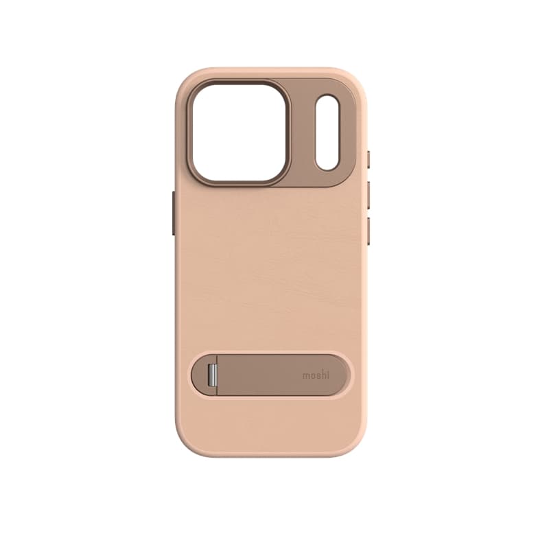 Moshi Kameleon MagSafe - Case iPhone 17 Pro with Stand Function (Milktea Brown) 3