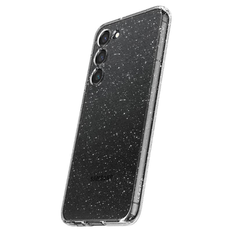 Spigen Liquid Crystal Glitter - Case for Samsung Galaxy S23+ (Transparent) 7