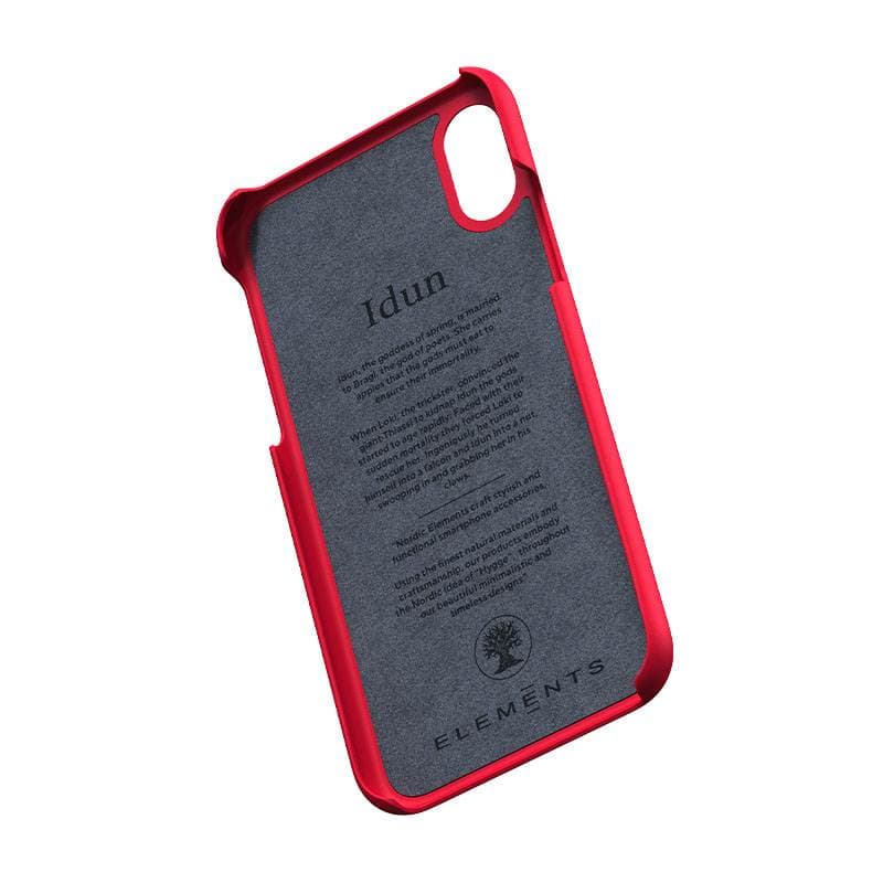 Nordic Elements Saeson Idun - Case for iPhone Xs / X (Red) 3