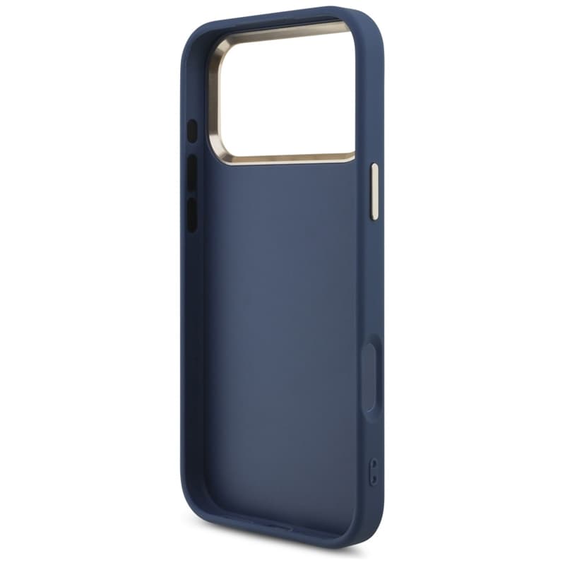 Guess 4G Big 4G Classic Logo - Case iPhone 17 Pro Max (Blue / Gold) 7