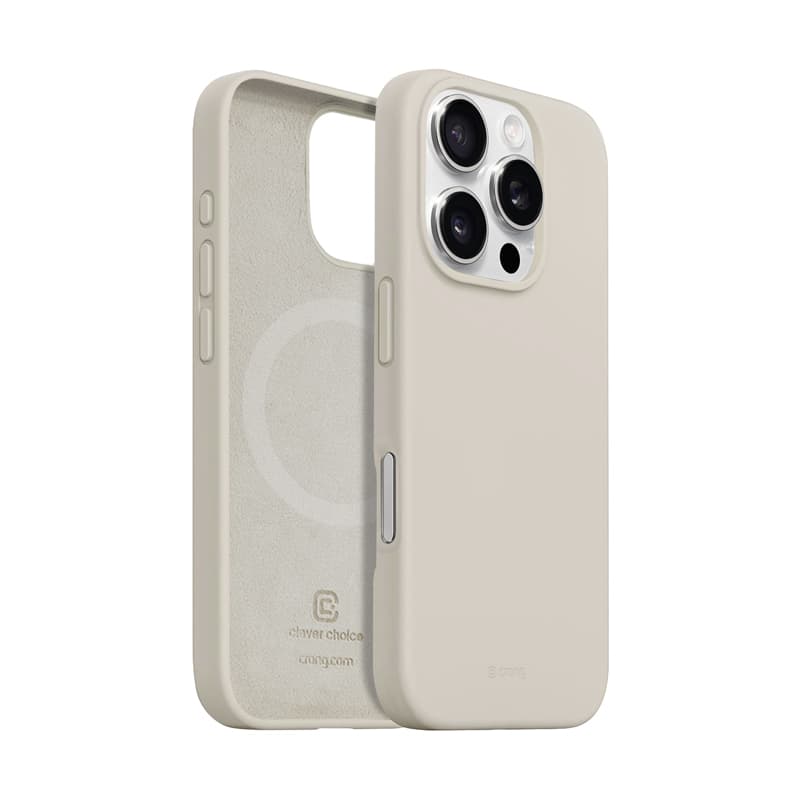 Crong Color Cover Magnetic - iPhone 16 Pro Max MagSafe Case (Stone Beige) 7