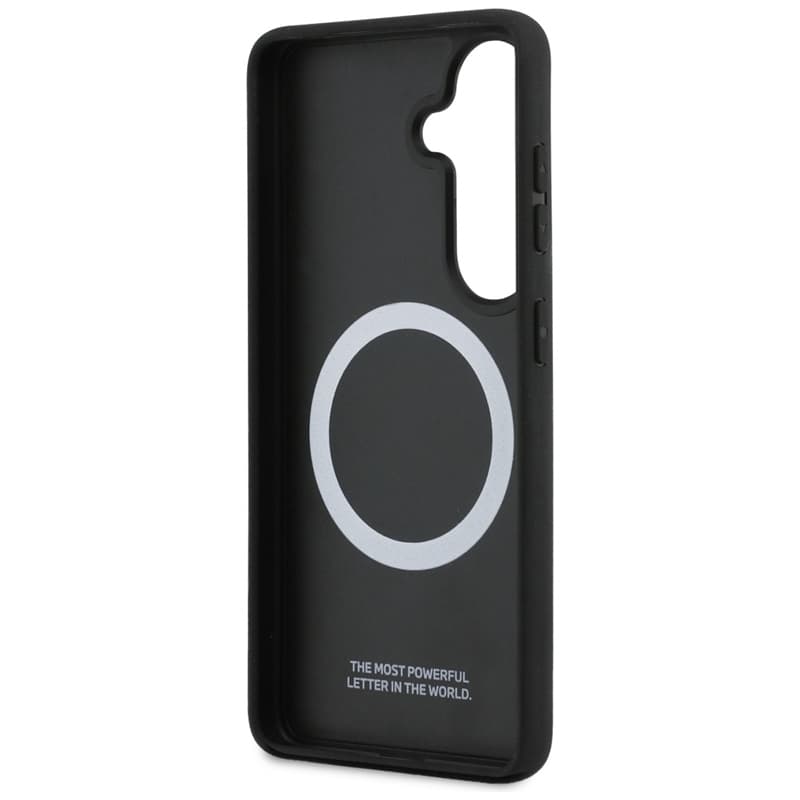 BMW M Kevlar Logo MagSafe - Samsung Galaxy S26 Case (Black) 7