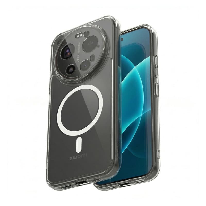 Crong Hybrid Clear Magnetic - MagSafe Xiaomi 17 Ultra Case (transparent) 1