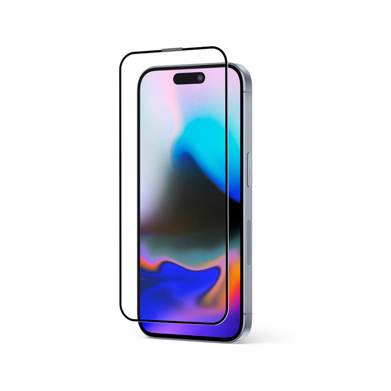 Crong Anti-Bacterial 3D Armor Glass - 9H Full Glue Tempered Glass for iPhone 16 Pro Max + Installation Frame 2