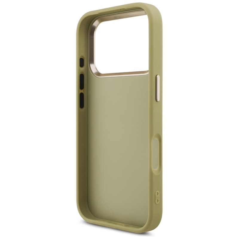 Guess Fixed Glitter Big 4G Metal Frame - Case iPhone 17 Pro (gold) 7