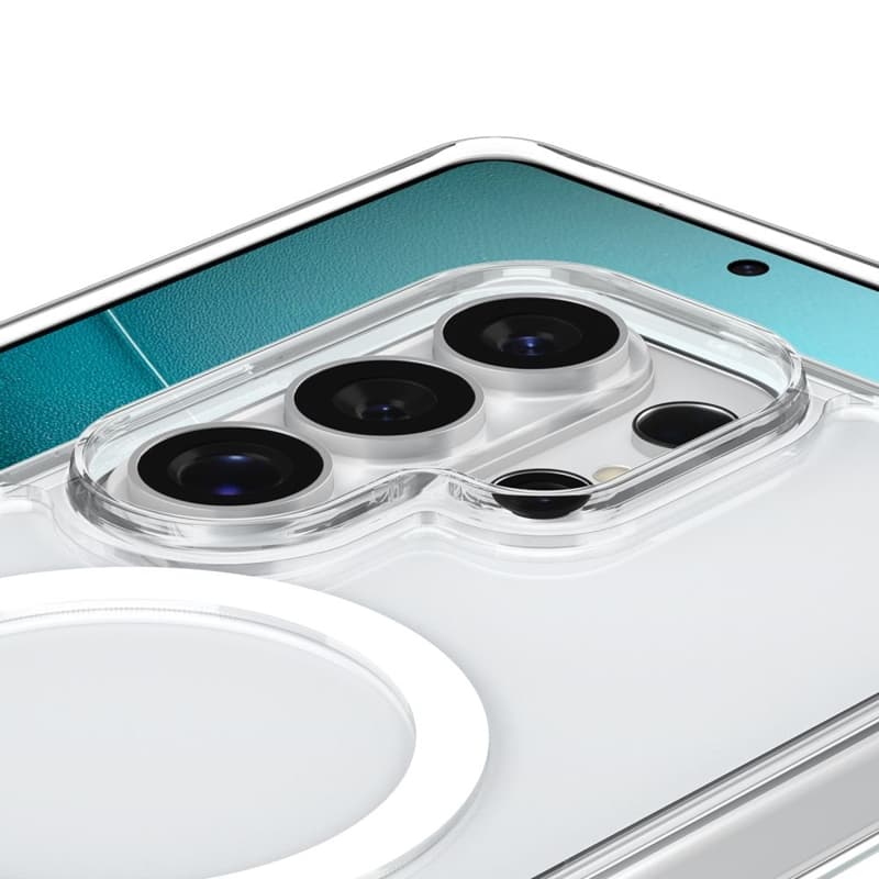 Spigen Ultra Hybrid S Mag MagSafe - Case for Samsung Galaxy S26 Ultra (Clear/White) 4