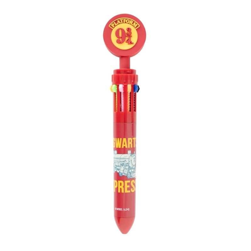 Harry Potter - 10-Color 3D Retractable Pen Platform 9 3/4 1