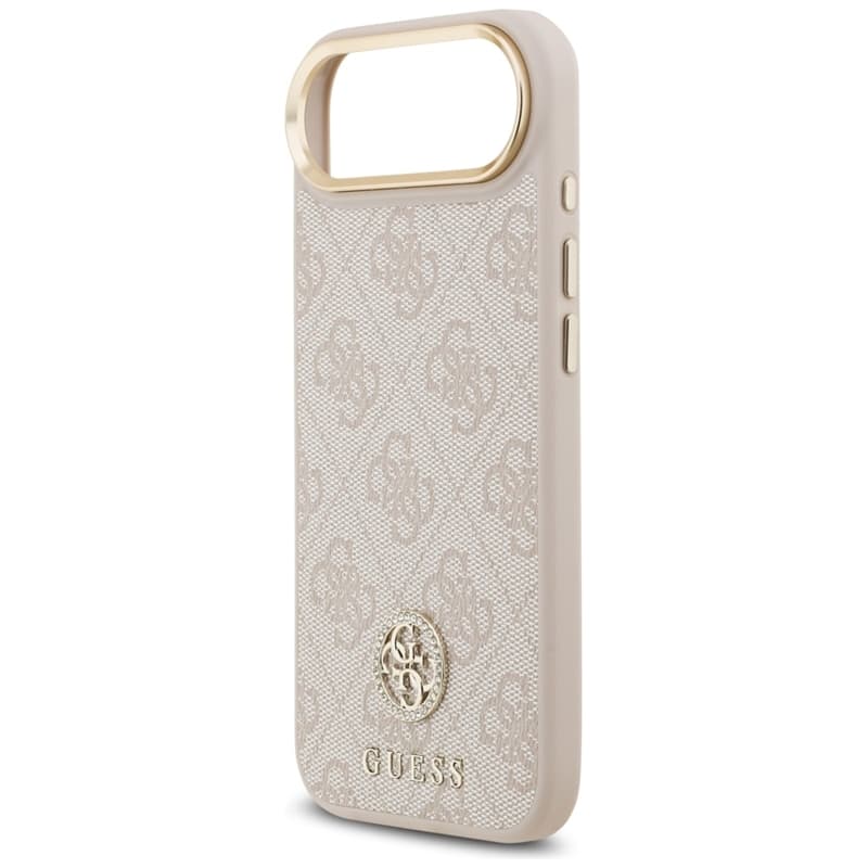 Guess 4G Strass Logo MagSafe - Case iPhone Air (Pink) 6