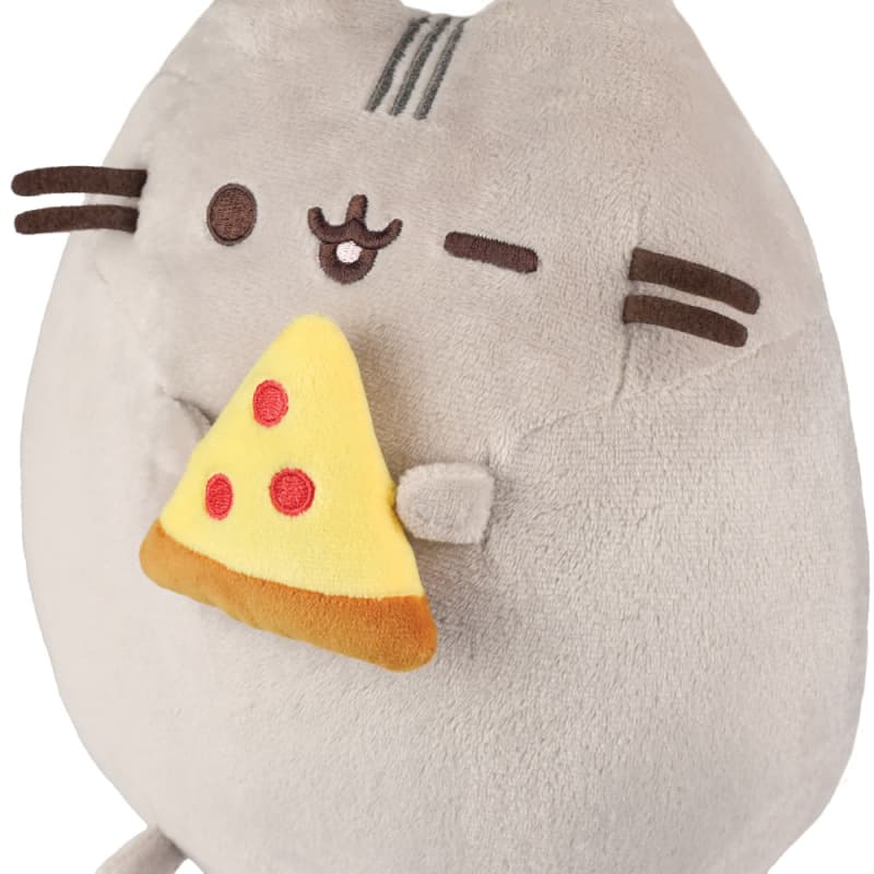 Pusheen - Plush stuffed animal with pizza 24 cm 5