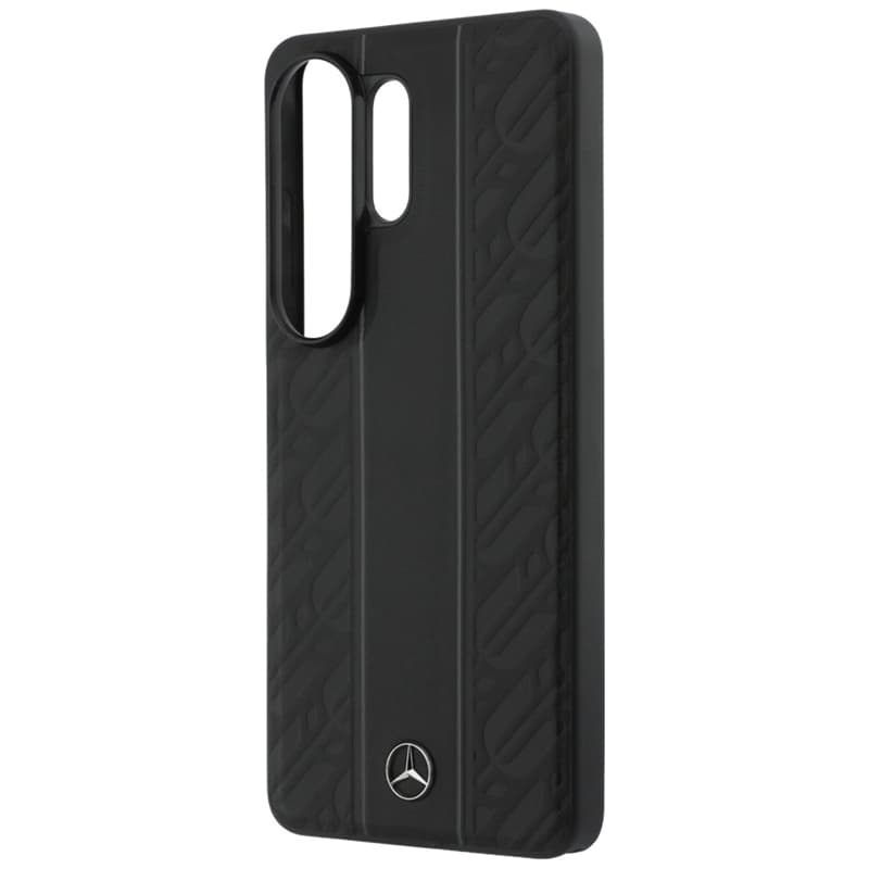 Mercedes Laurel Leaves Vertical Stripes MagSafe Case for Samsung Galaxy S26 Ultra (Black) 6