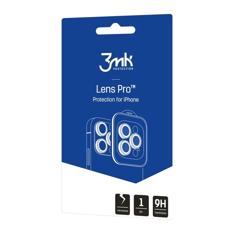 3mk Lens Protection Pro - Camera Lens Glass for iPhone 17 (Light Purple) 6