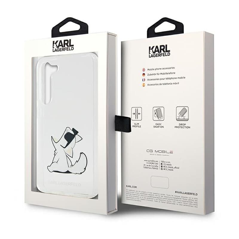 Karl Lagerfeld Choupette Fun - Case for Samsung Galaxy S23+ (Clear) 8