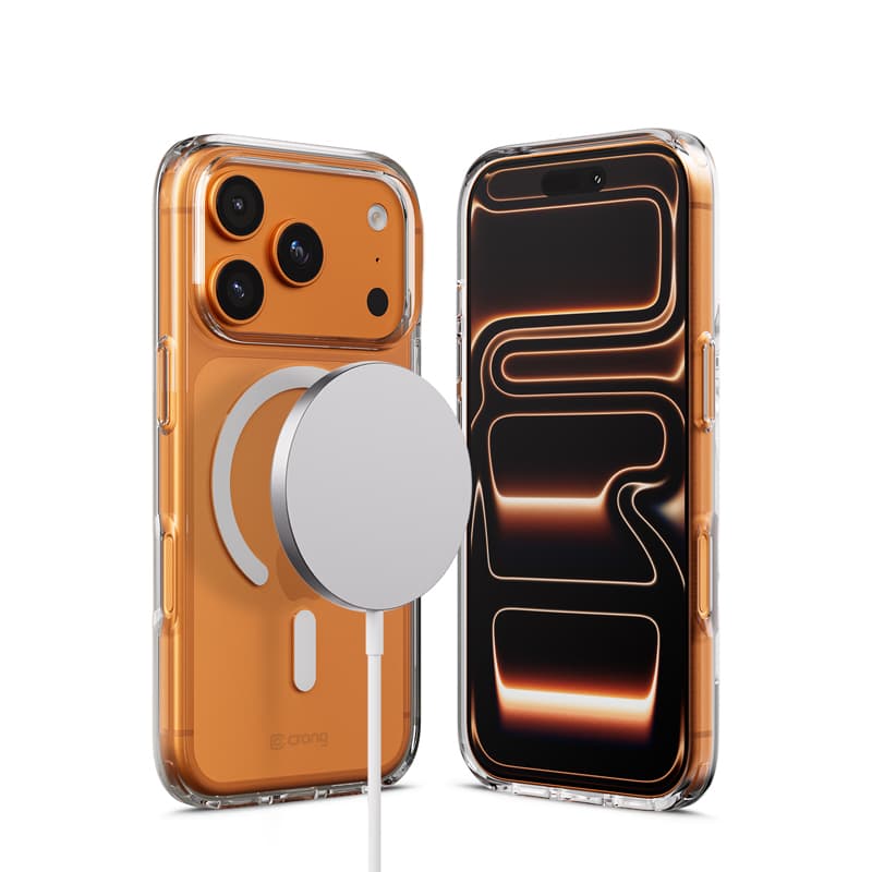 Crong Clear MAG Cover - MagSafe iPhone 17 Pro Case (Clear) 1