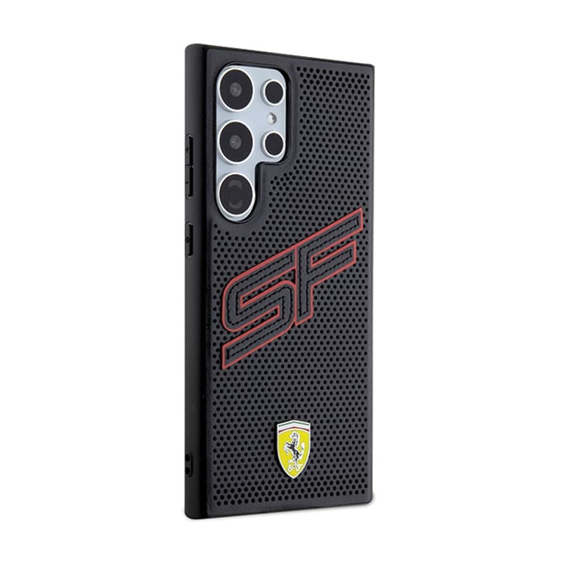 Ferrari Big SF Perforated - Case for Samsung Galaxy S24 Ultra (black) 4