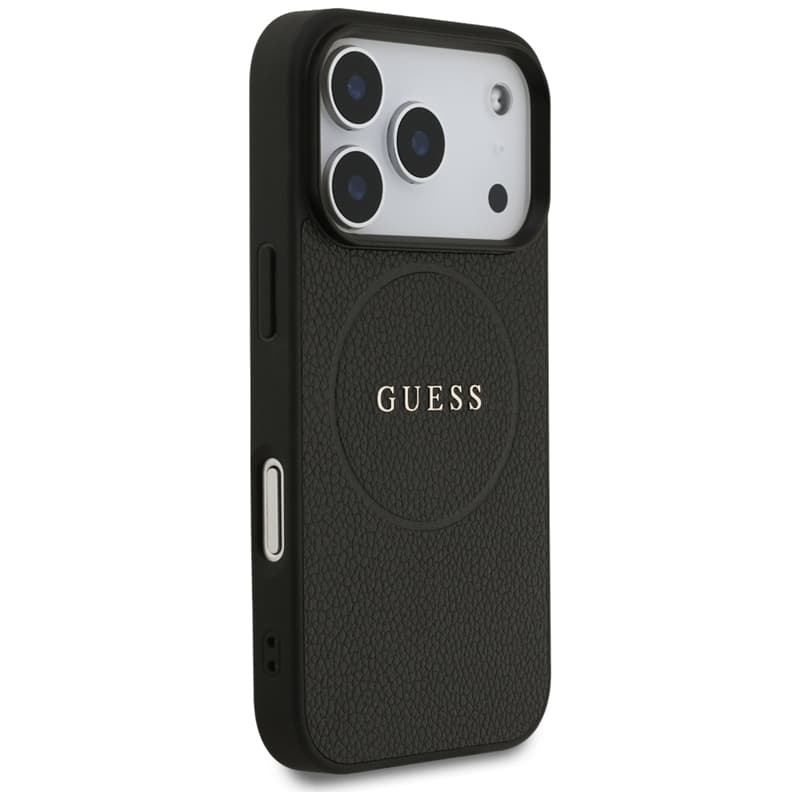 Guess Grained Ring MagSafe - Case iPhone 17 Pro (black) 4