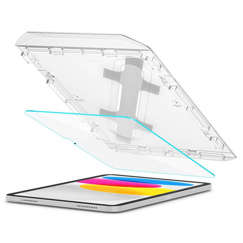 Spigen GLAS.TR EZ FIT - Tempered Glass for Apple iPad iPad 11” (2025) / 10.9" (2022) (Transparent) 6