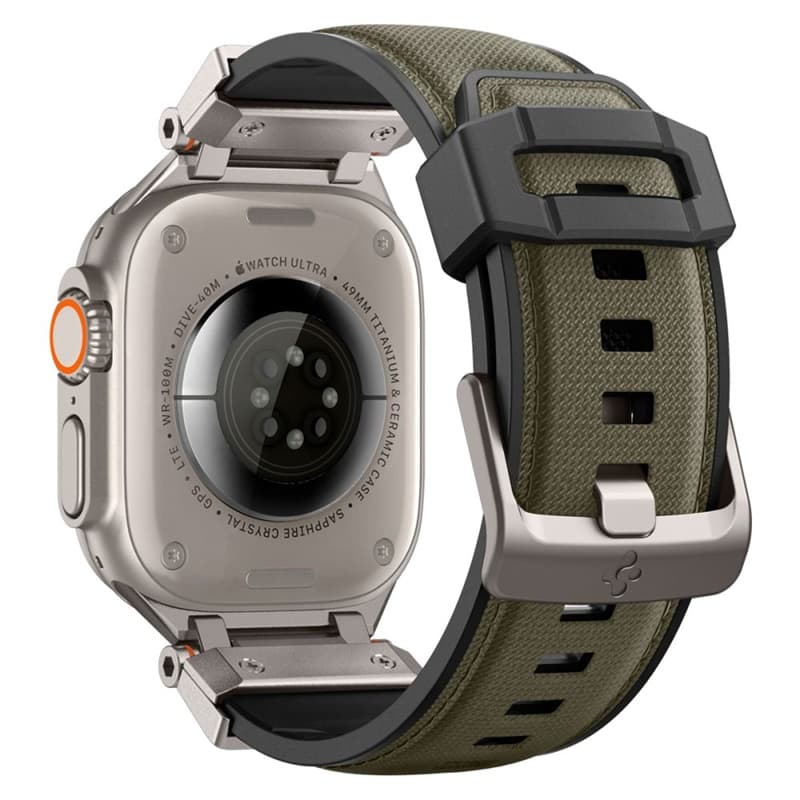 Spigen DuraPro Armor - Band for Apple Watch 44/45/46/49 mm (Military Green) 5