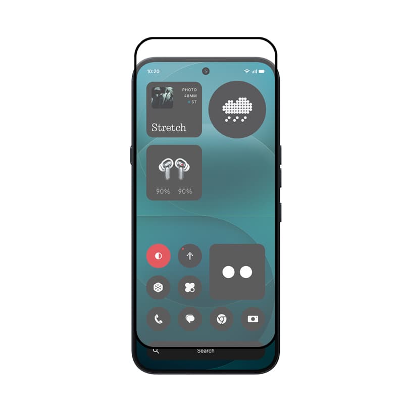 Crong 3D Armour Glass Lite - Full Glue Tempered Glass for Nothing Phone 4a Pro 3
