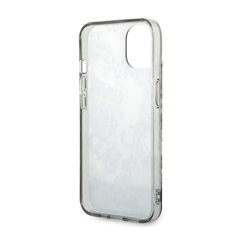 Guess Porcelain Collection - Case for iPhone 14 Plus (Grey) 7