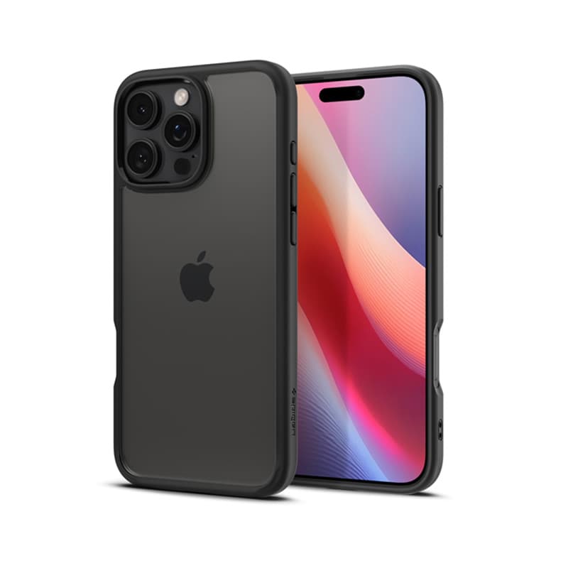 Spigen Ultra Hybrid - Case for iPhone 16 Pro (Matte Black)