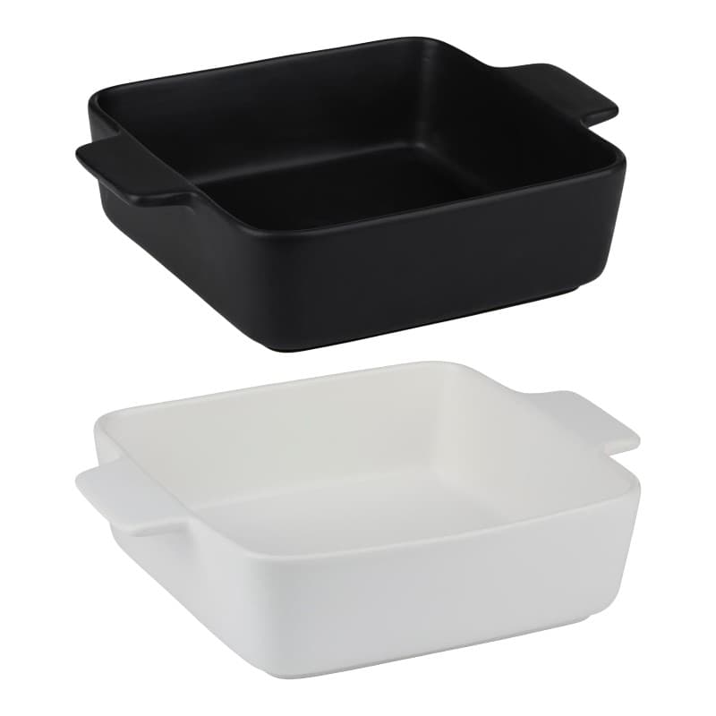 Alpina - Ceramic square ovenproof dish 26.5x20.5x6.7 cm (black) 4