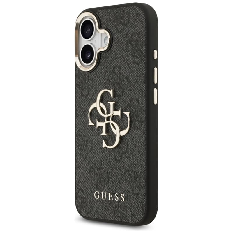 Guess 4G Big 4G Classic Logo - Case iPhone 17 (Black / Gold) 2
