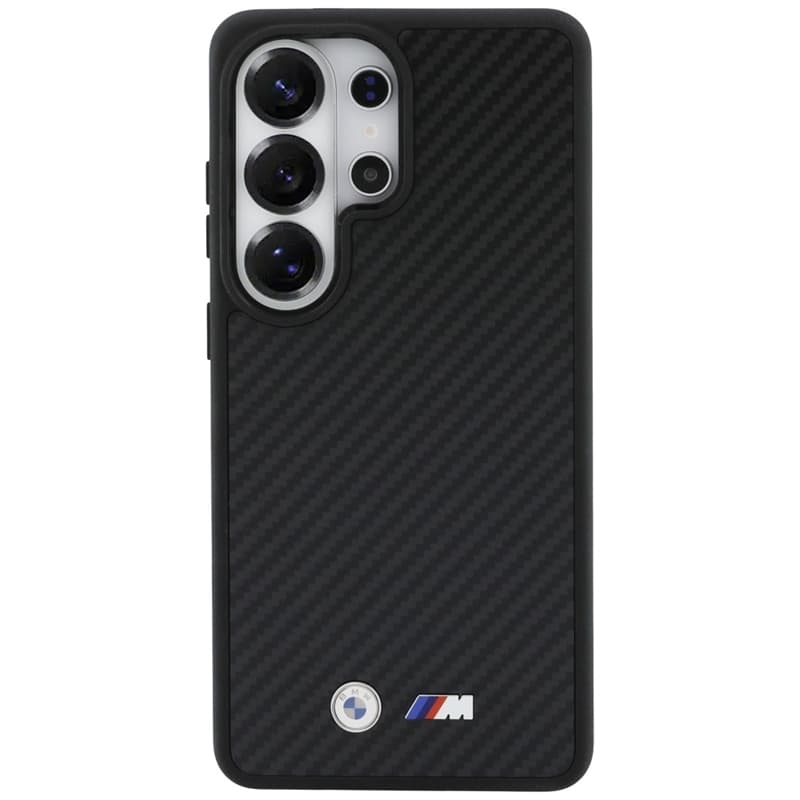BMW M Kevlar Logo MagSafe - Samsung Galaxy S26 Ultra Case (Black) 3