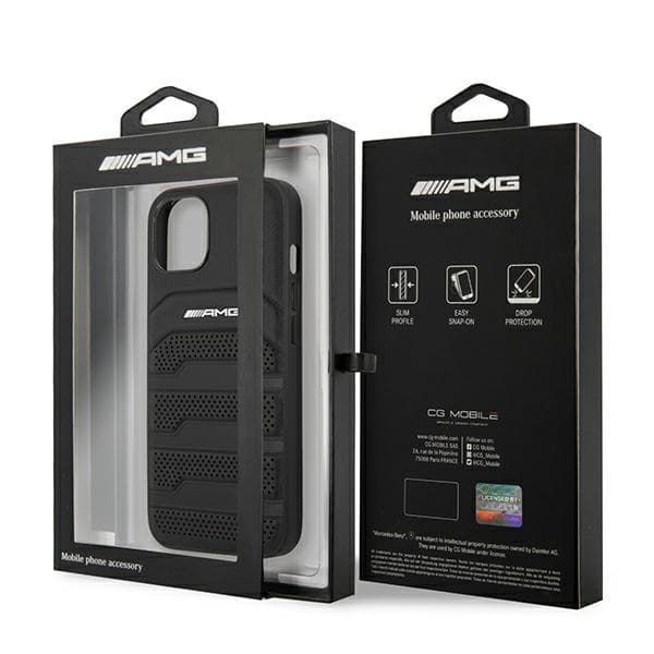 AMG Debossed Lines - Case for iPhone 14 Plus (Black) 8