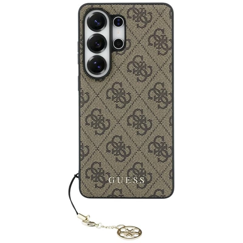 Guess 4G Classic Logo Charm MagSafe - Samsung Galaxy S26 Ultra Case (Brown) 1