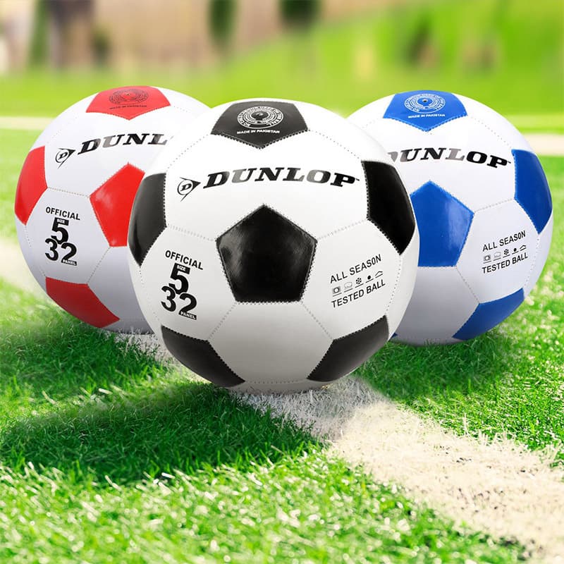 Dunlop - Football ball s.5 (Black) 2