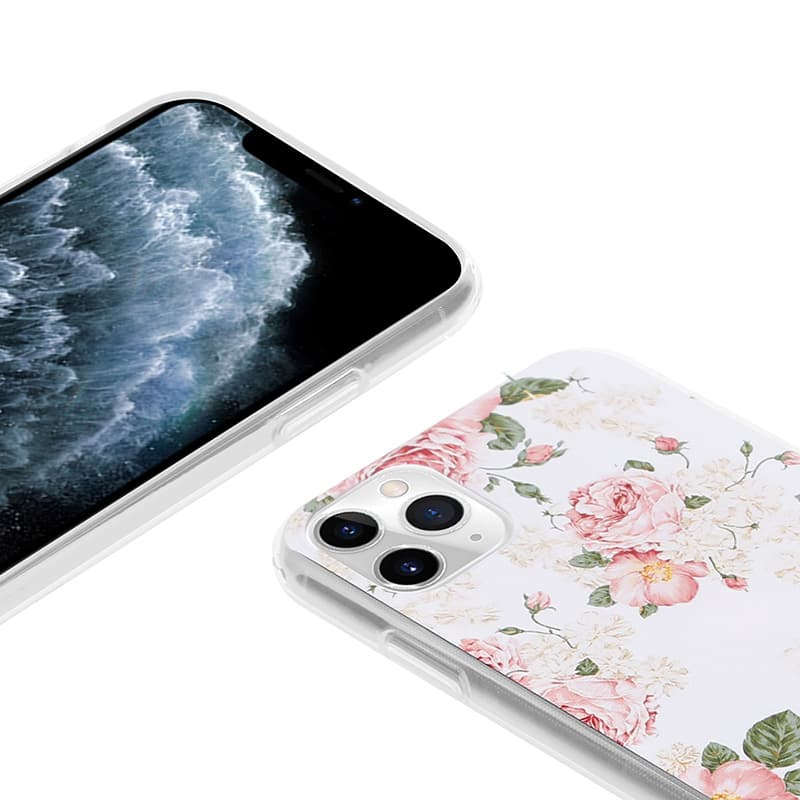 Crong Flower Case – iPhone 11 Pro Case (Pattern 02) 3