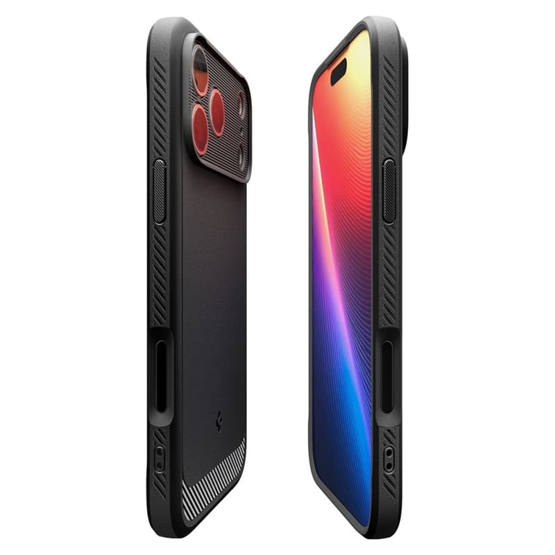 Spigen Rugged Armor Mag MagSafe - Case for iPhone 17 Pro (Matte Black) 6