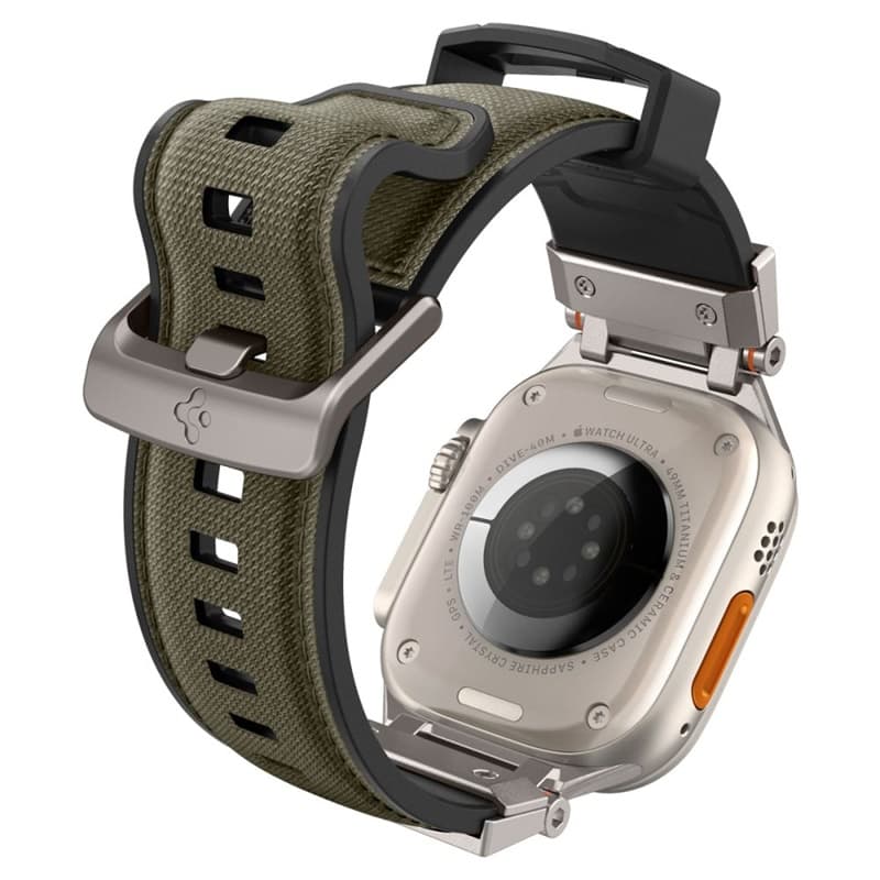 Spigen DuraPro Armor - Band for Apple Watch 44/45/46/49 mm (Military Green) 6
