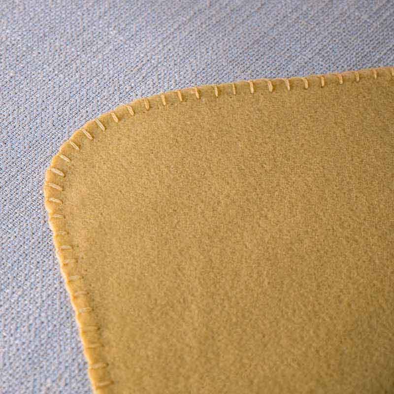 Fleece blanket 170x130 (Yellow) 3