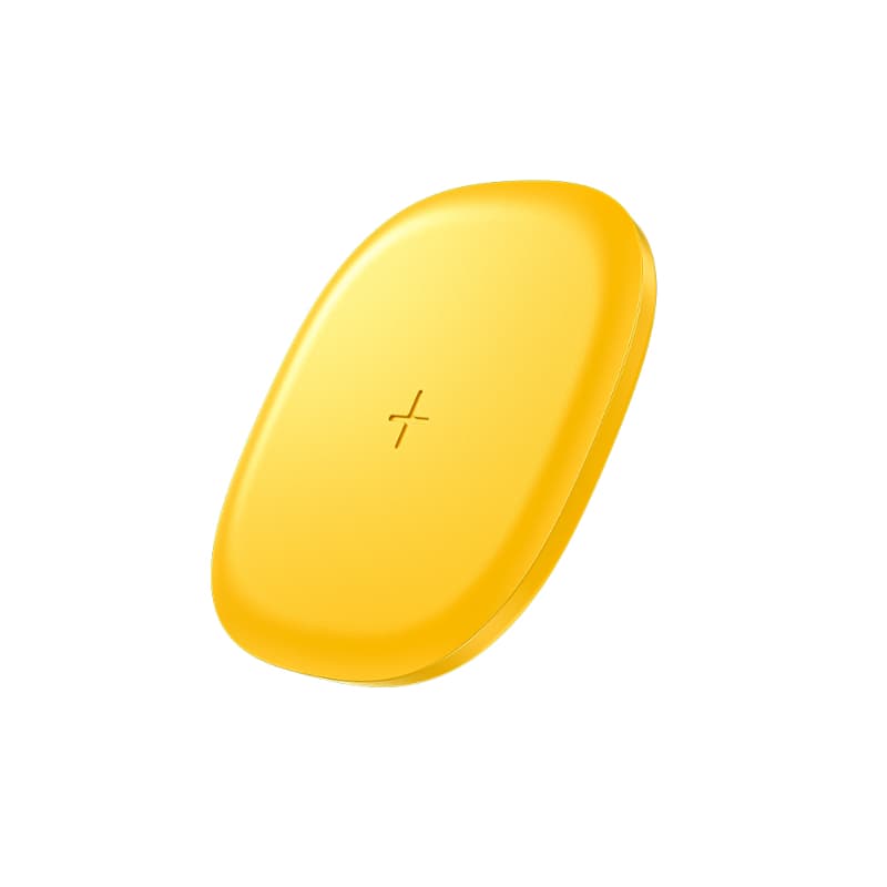 WEKOME WP-U165 Tint Series - Qi wireless inductive charger 15W (Yellow) 1