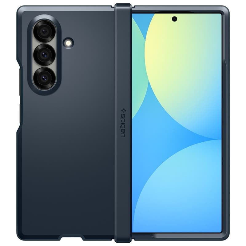 Spigen Tough Armor Pro Mag MagSafe - Case for Samsung Galaxy Z Fold 7 (Metal Slate) 3