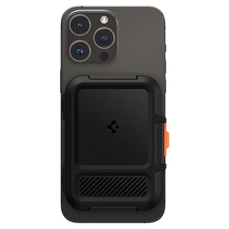 Spigen Lock Fit MagSafe - Magnetic Wallet (Black) 4