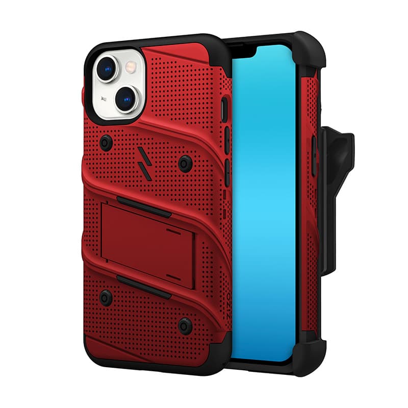 ZIZO BOLT Series - Case for iPhone 14 (Red) 2