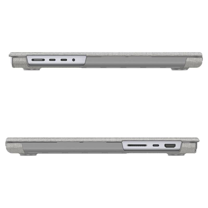 Spigen Urban Fit - Case for MacBook Pro 16" (M5/M4/M3/M2/M1/2026-2021) (Heather Grey) 5