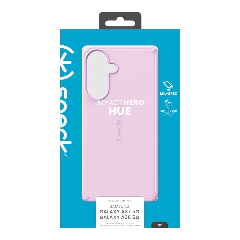 Speck ImpactHero Hue – Case for Samsung Galaxy A37 5G / A36 5G / A56 5G (Soft Pink) 6