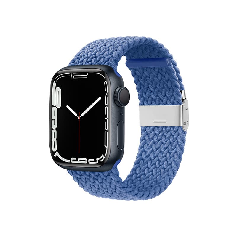Crong Wave Band – Braided Apple Watch Strap 38/40/41/42mm (Blue) 4