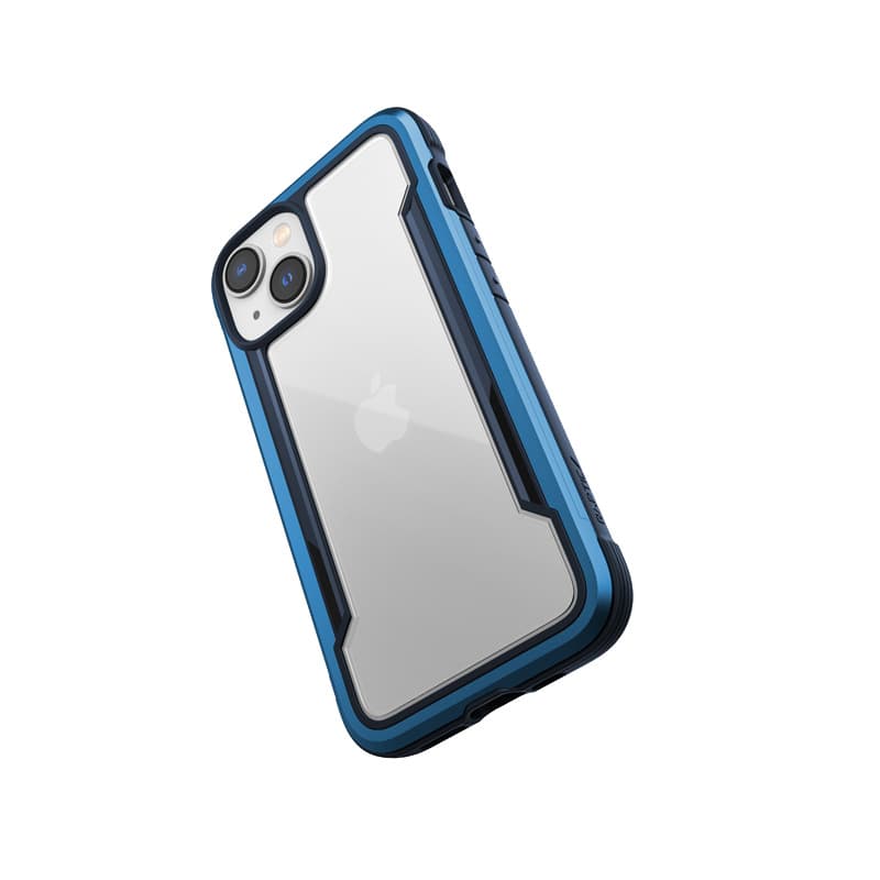 X-Doria Raptic Shield - Aluminum Case for iPhone 14 (Drop-Tested 3m) (Marine Blue) 4