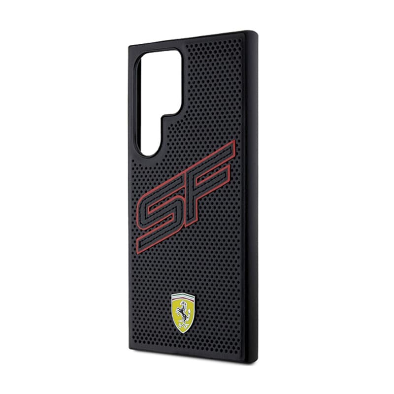 Ferrari Big SF Perforated - Case for Samsung Galaxy S24 Ultra (black) 6