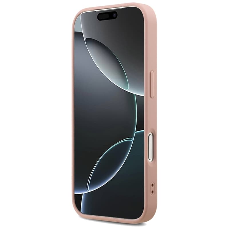 Guess Fixed Glitter Big 4G - Case for iPhone 17 Pro (pink) 5