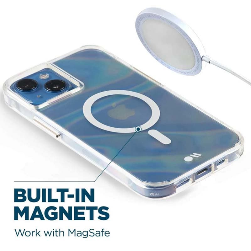 Case-Mate Soap Bubble MagSafe - Case for iPhone 14 Plus (Iridescent) 5
