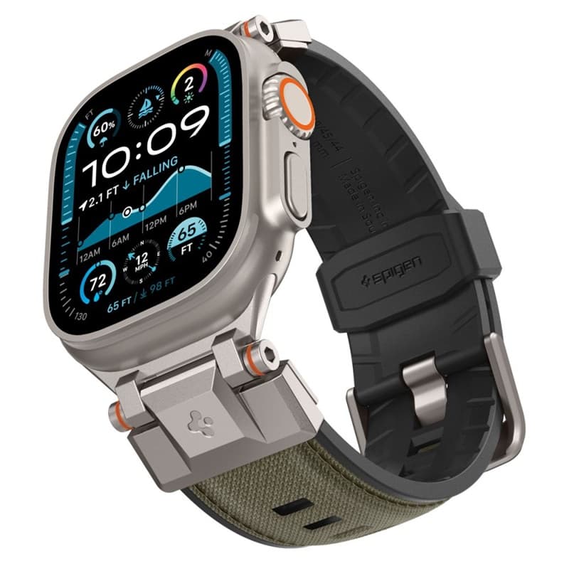 Spigen DuraPro Armor - Band for Apple Watch 44/45/46/49 mm (Military Green) 7